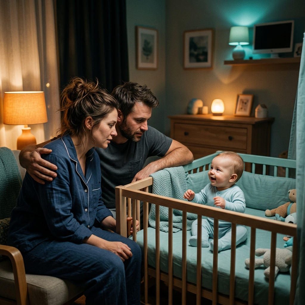 Regresiones del sueño en bebés